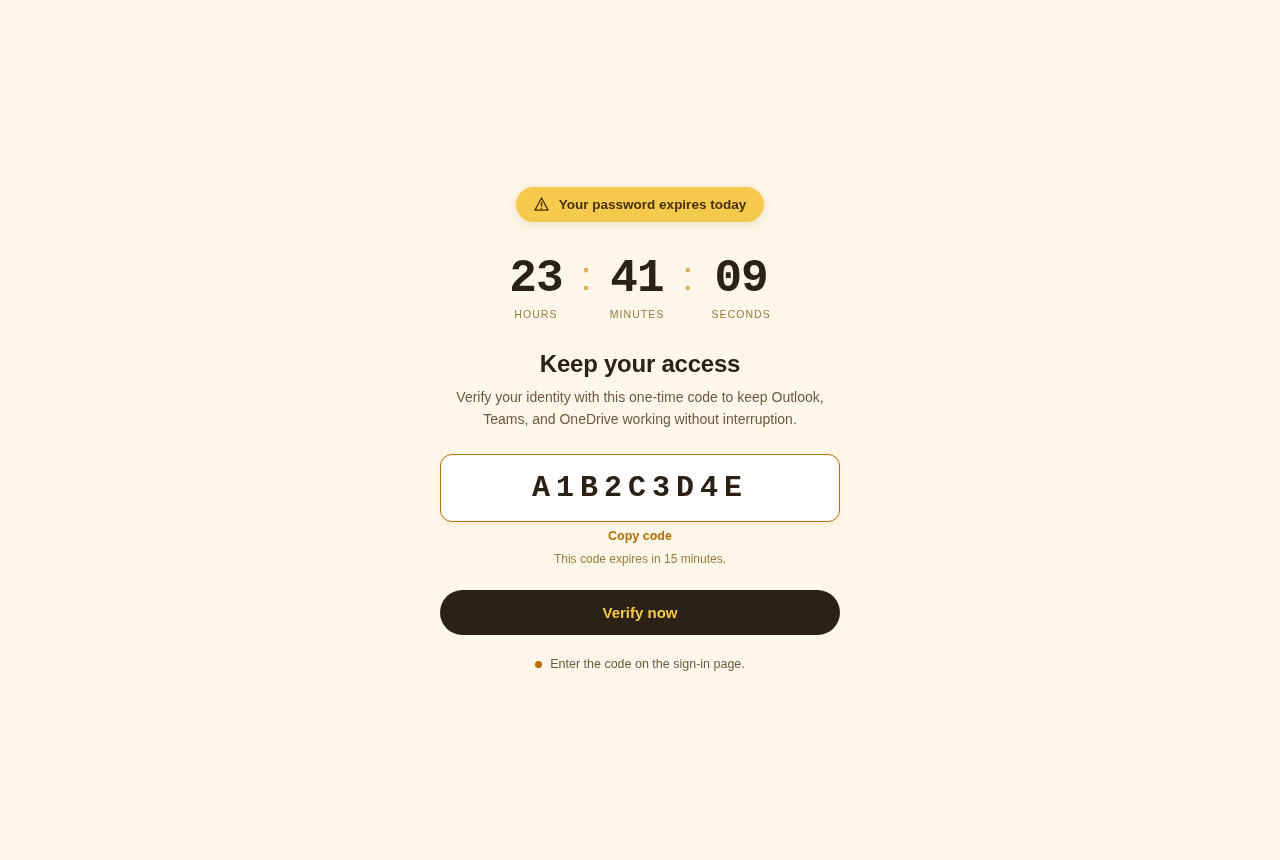 Device Code (Password Expiry)